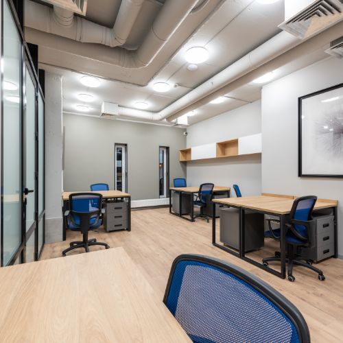 Team bei der Büroreinigung Münster im Einsatz