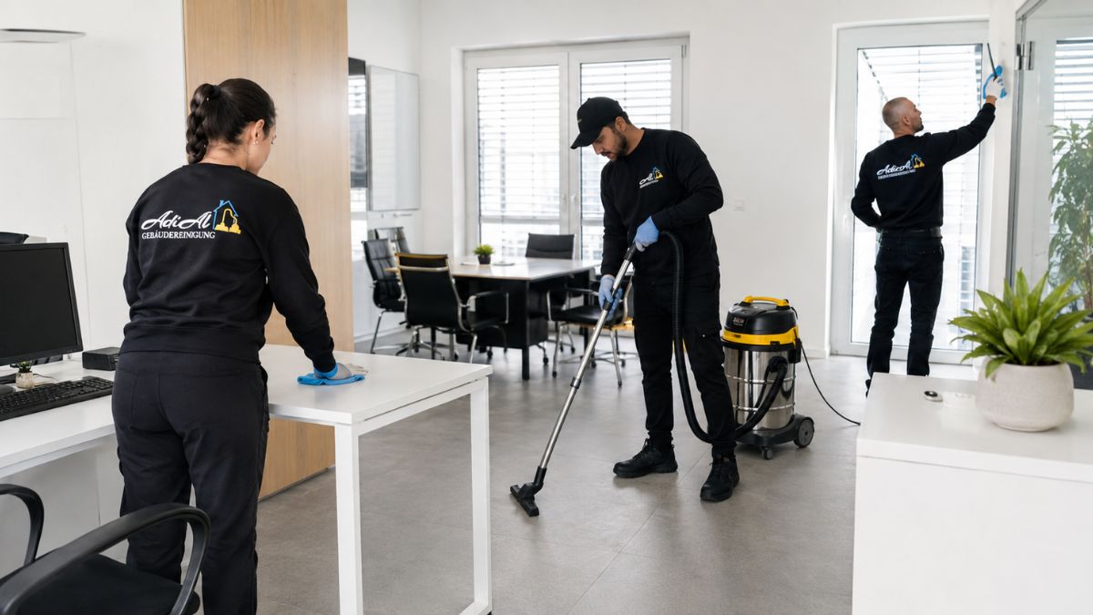 Unterhaltsreinigung Münster – regelmäßige Büro- und Gewerbereinigung